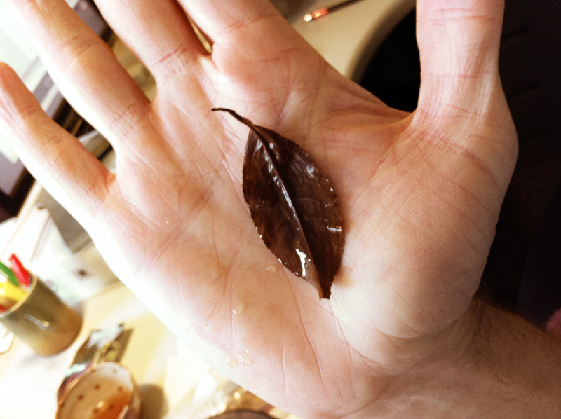 Ruby Black tea leaf