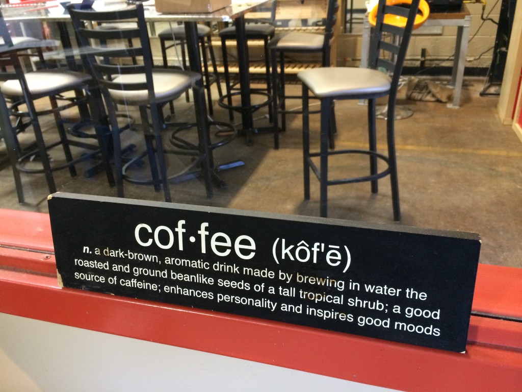 Definitions at Zingerman's Coffee Company