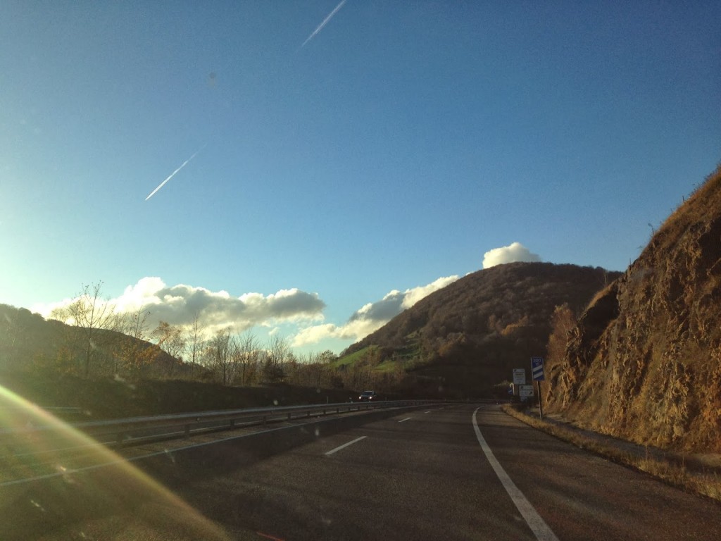 Sunny Spain highway