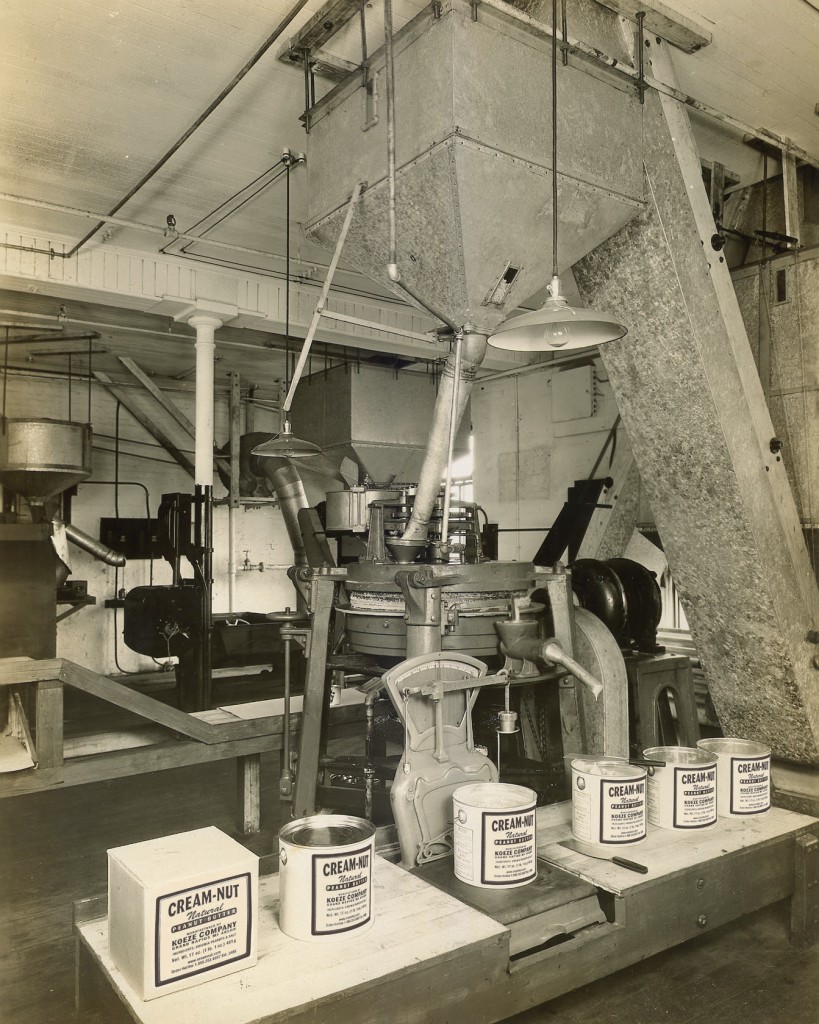 The Koeze Cream-Nut Peanut Butter factory, 1930.  It doesn't look exactly the same today, but it doesn't look so different, either.