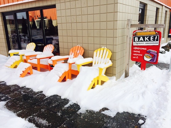 Chairs await spring