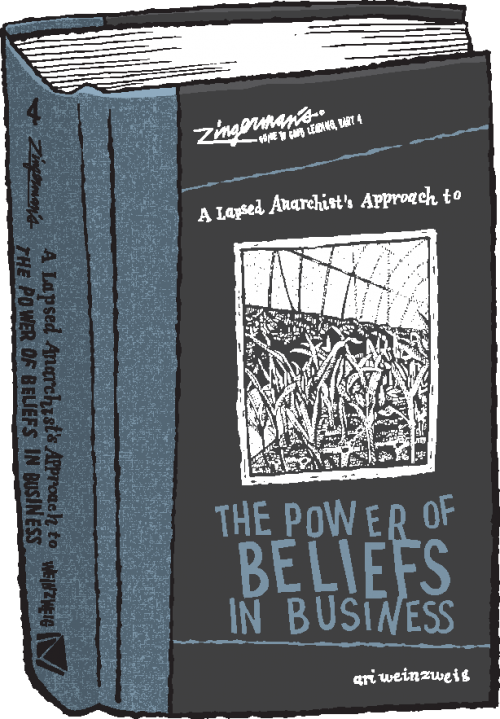 Illustration of A Lapsed Anarchist's Approach to the Power of Beliefs in Business Part 4