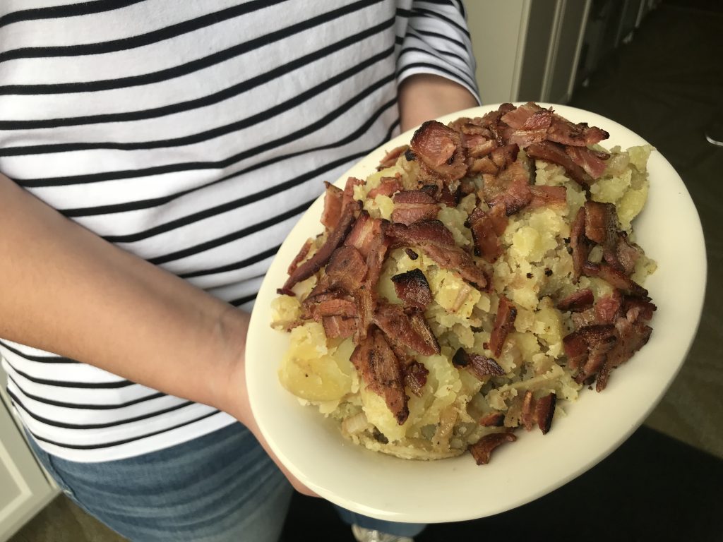 Hungarian Bacon Potato Salad