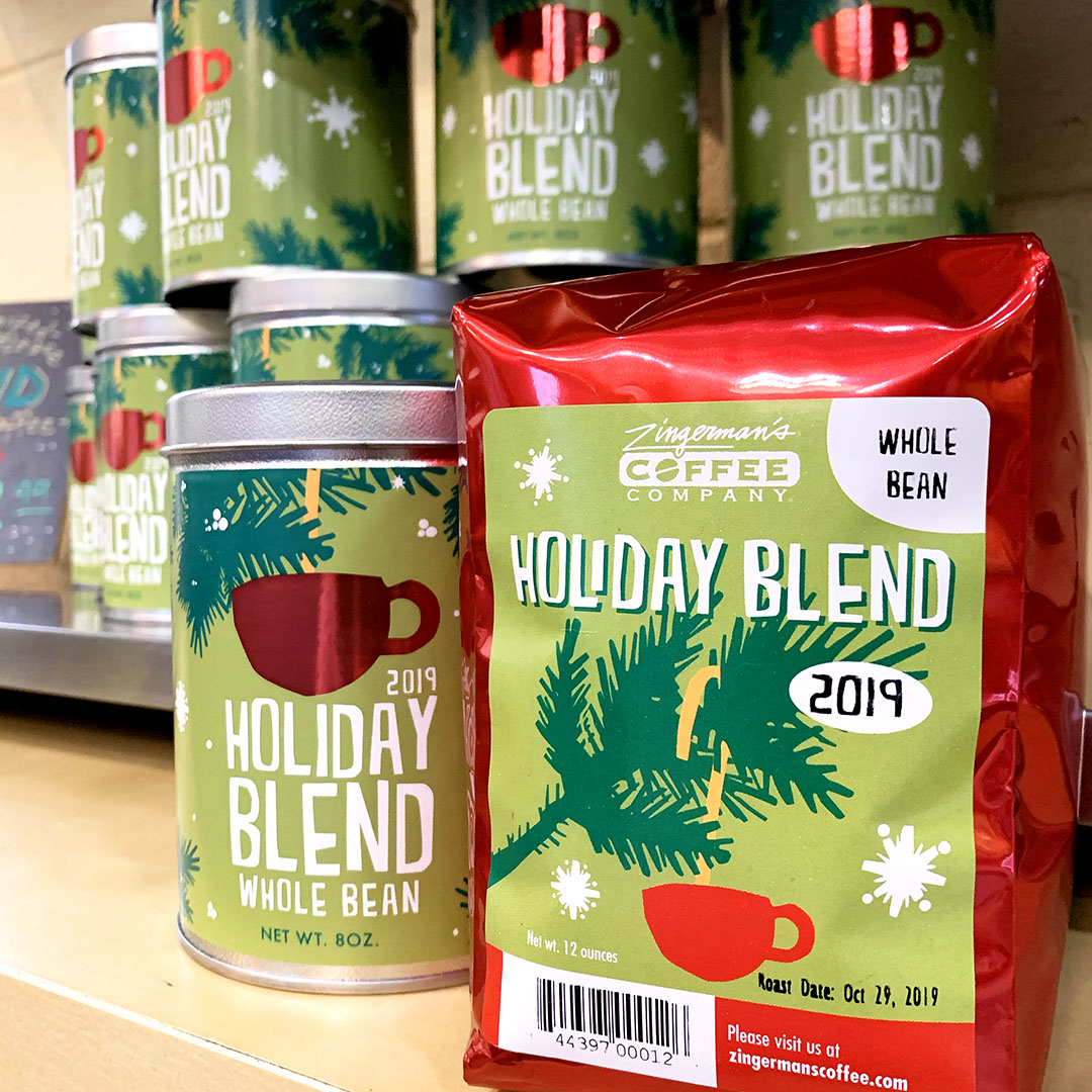 Holiday blend at Coffee