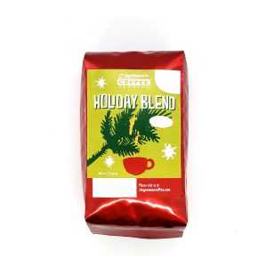 a bag of Zingerman's Coffee Company Holiday Blend