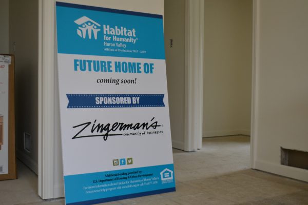 Habitat for Humanity Build Day Sign