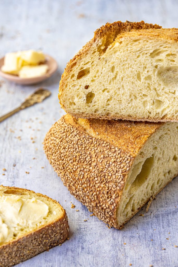 Bread, Sesame Semolina-9