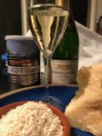 Champagne and Parmigiano Reggiano Risotto