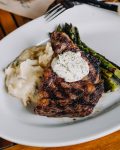 Ribeye Steak with Tarragon Butter at the Roadhouse