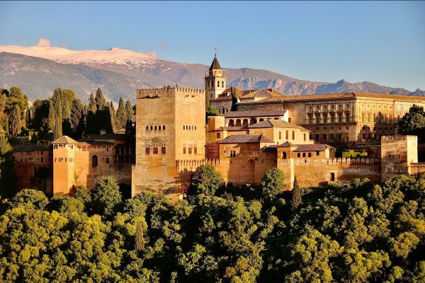 a scenic view of Andalucia, Spain