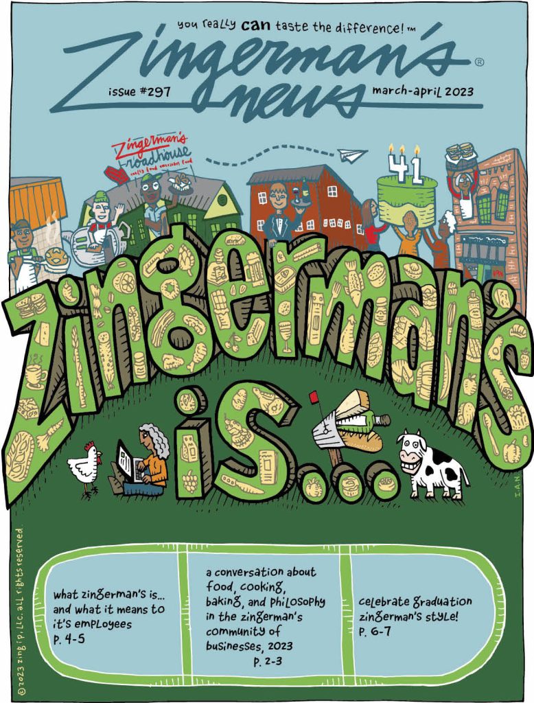 March April Zingerman's News Cover 